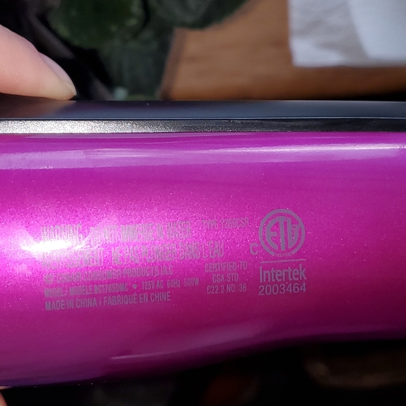 Conair Infinity Pro Rotating Brush Hot Air Blow Dryer Curling Iron BC178SDMC - Picture 7 of 11